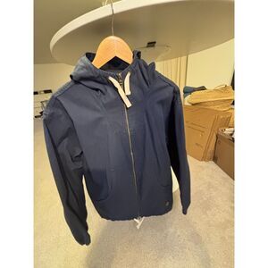 Deus Ex Machina Waxed Landing Jacket - Navy Blue - Men's Large